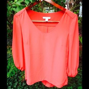3/4th Sleeve Salmon Blouse