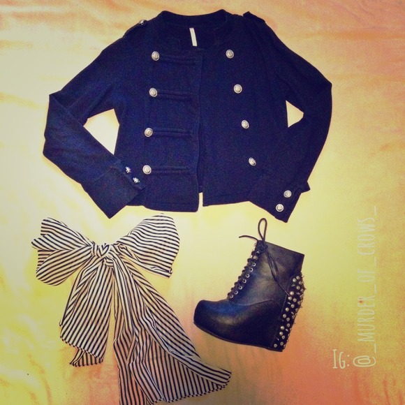 Black Military Jacket