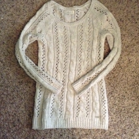 Cream sweater