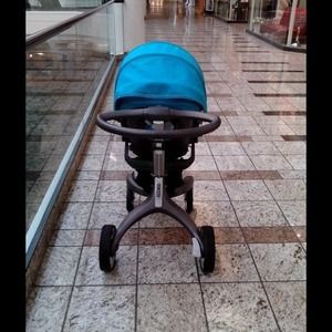 Stokke xplory Urban blue!!! Stroller.