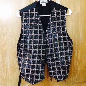 Vintage Sequenced Vest