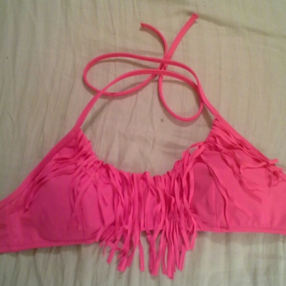 Victora's Secret fringe swim top