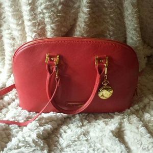 21 section luxe genuine leather handbag &