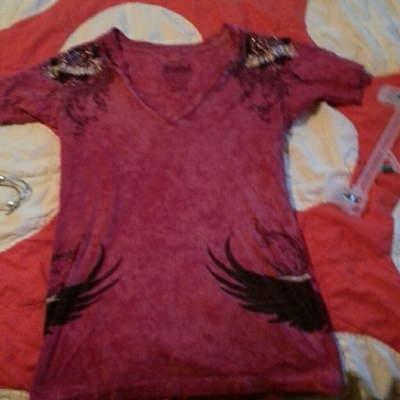 Pink sinful top