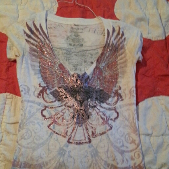 Angles & diamonds top