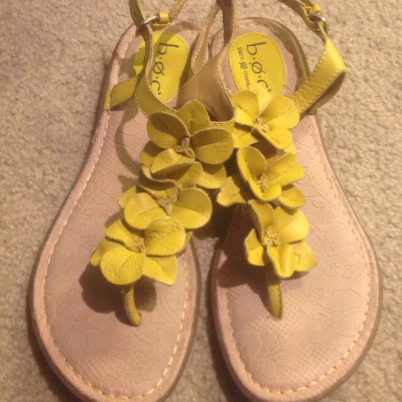 Yellow Floral Sandal