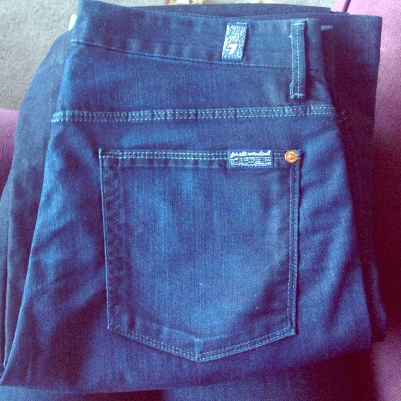 BOOT CUT 7 for all mankind jeans! Size 30 - Picture 1 of 5