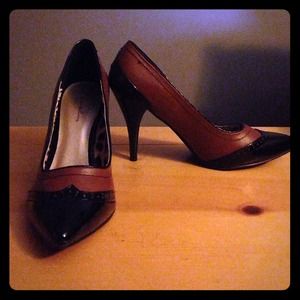 Charlotte Russe  Pump with leopard inside pattern