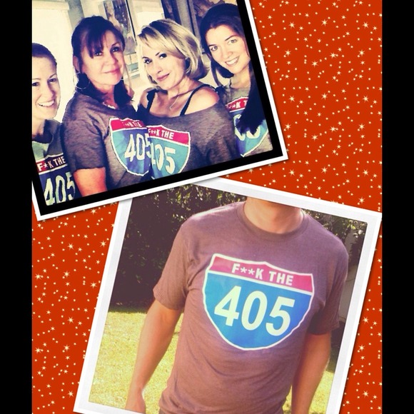 NEW One of a kind F**k the 405 Freeway T Shirt