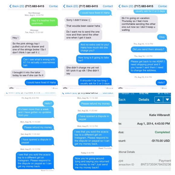 ‼️SCAMMER‼️ @katie32391 or @kvillshop