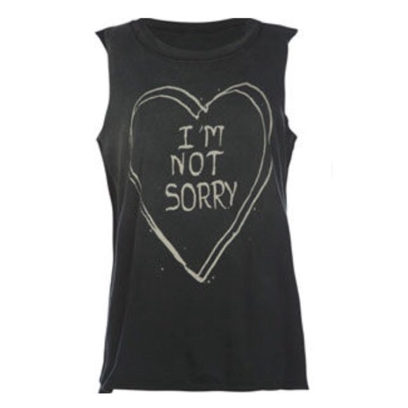 FULL TILT I'm Not Sorry Muscle Tee
