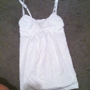 White tank top