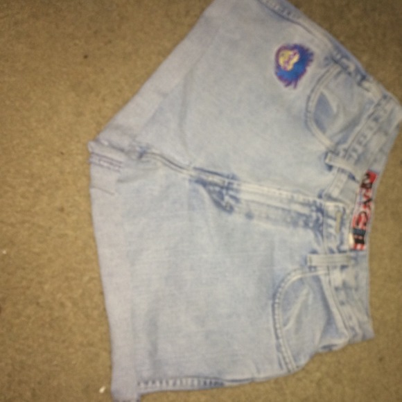 Vintage high waist shorts