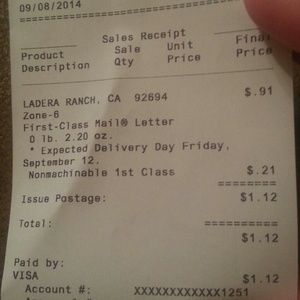 Proof of shipment for maddy (TRADED)