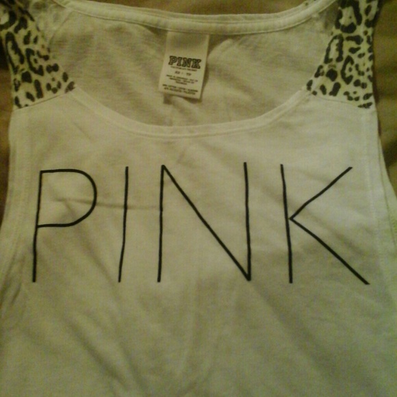 Rare Victoria Secret Pink leopard tank