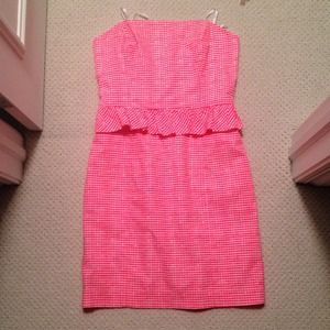 Lily Pulitzer dress. Neon pink.
