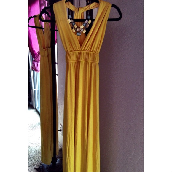 Yellow Maxi Dress