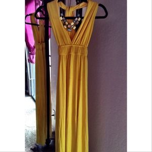 Yellow Maxi Dress