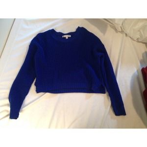 Blue Knit Sweater