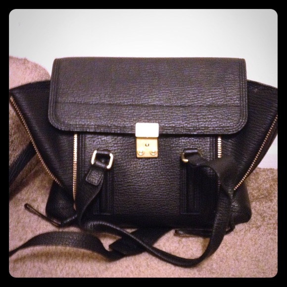 SOLD**Phillip Lim Black Pashli Medium