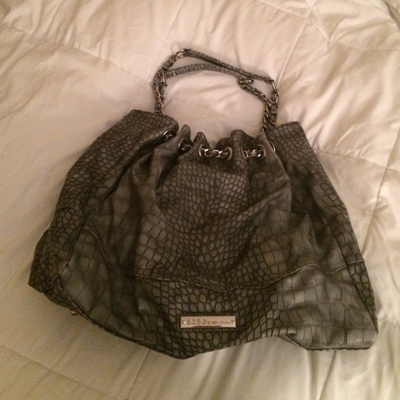 Bcbg grey large bag