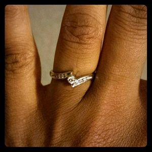 Sales Diamond promise ring