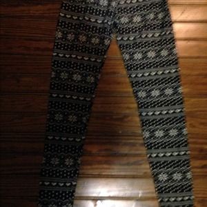 Christmas pattern leggings