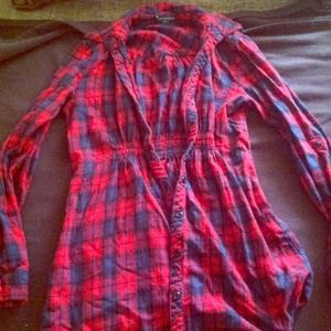 Cozy flannel button up