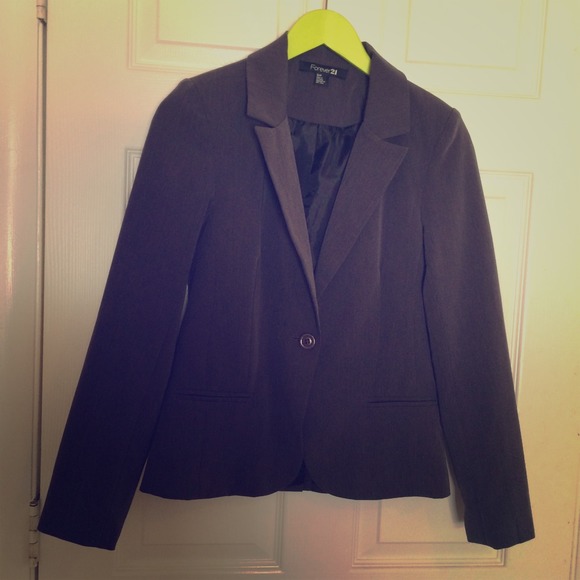 Grey blazer