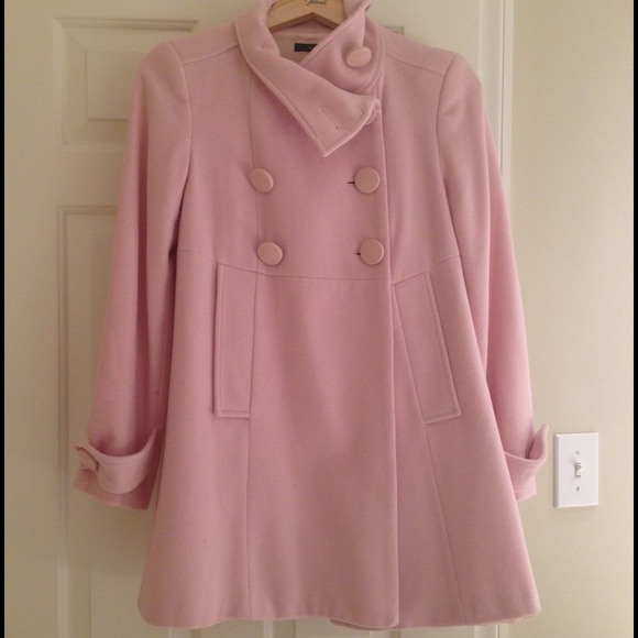 light pink peacoat