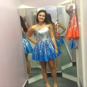 Never been worn homecoming dress!