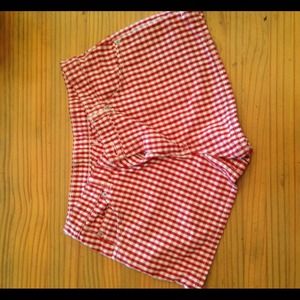 Levi checkered shorts