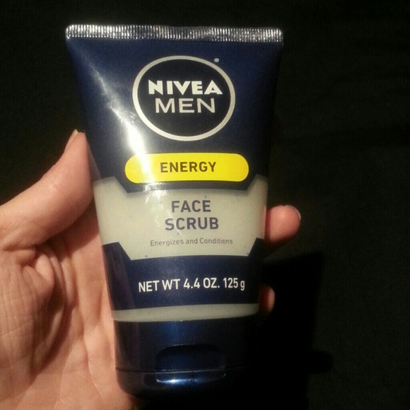 Men's nivea face scrub