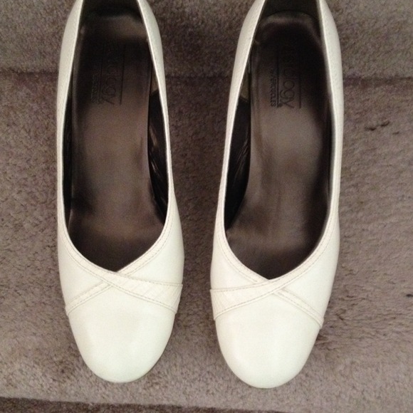 Winter White Pumps