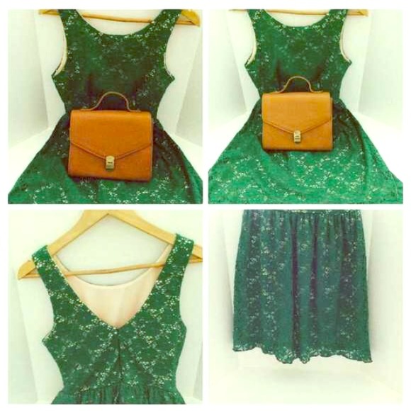 Green dress