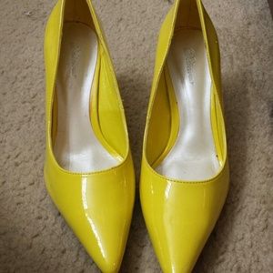 Yellow heels