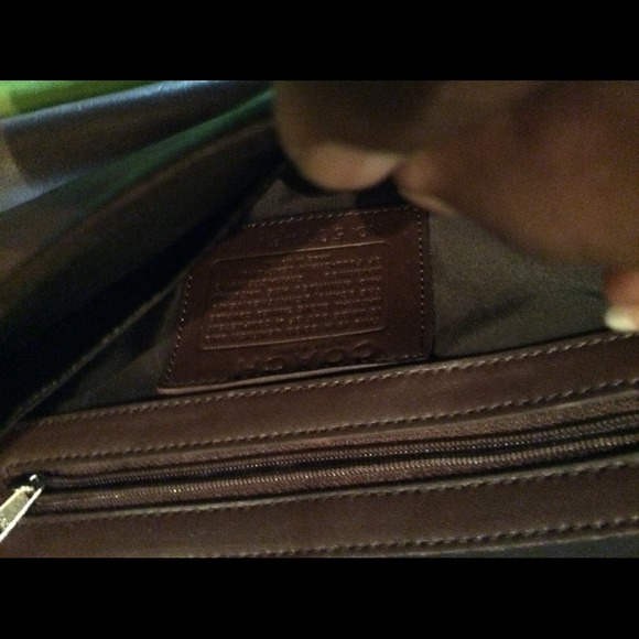 Coach Brown Leather Purse $70 Crossbody - Picture 3 of 5