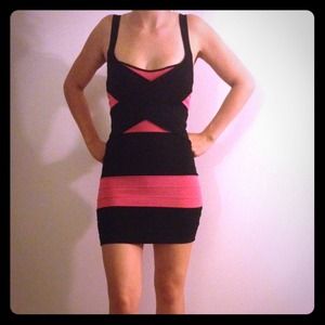 💗4 for $40💗Sexy Black and pink dress