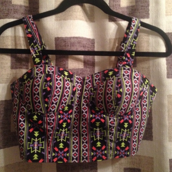 Crop top bustier