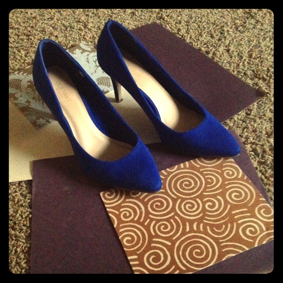 Old Navy Shoes - Royal Blue Pumps