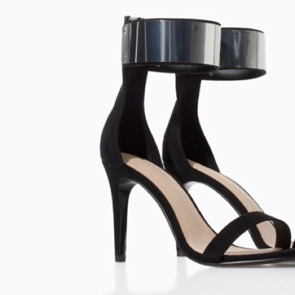 Zara Shoes - Zara High heel sandal with ankle strap
