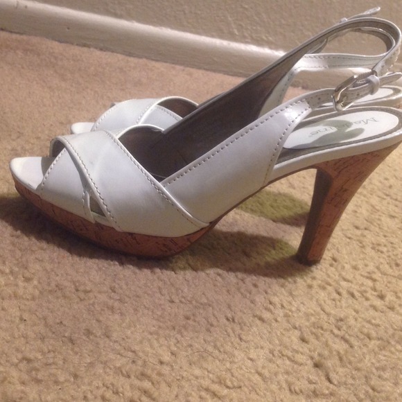 White Platform Sandal