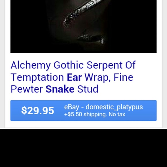 Snake ear cuff - Picture 2 of 4