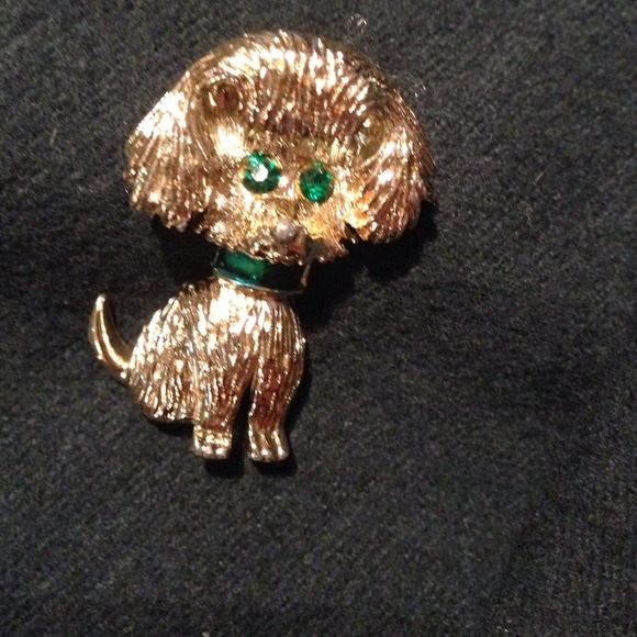CUTE LITTLE DOG BROOCH BT GERRY'S - Picture 2 of 4