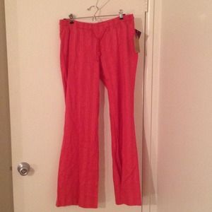 NWT Billabong melon colored flowing pants