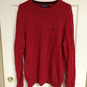 For sale is a mens Nautica sweater Lg