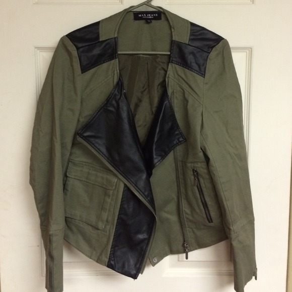 Max Jeans Jackets & Blazers - Racer Oliver Green Jacket