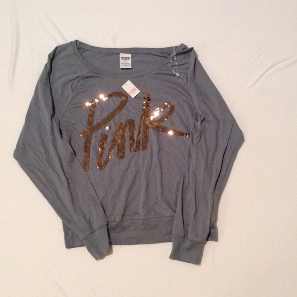 VS Grey/Gold Sequins Shirt