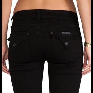 Hudson black skinny jeans