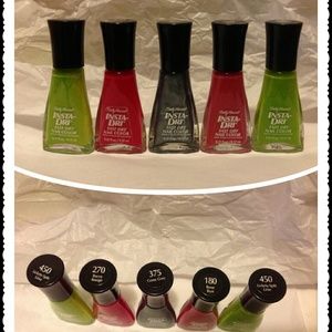 5 NEW SALLY HANSEN NAIL POLISH